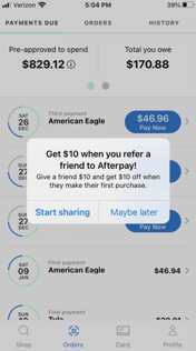 Afterpay Prioritizes Promotion with Multiple Channels
