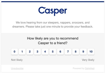 Casper NPS Main Question