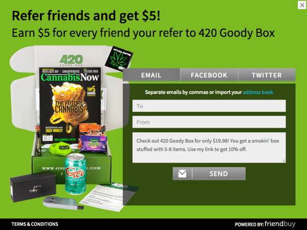 420 GoodieBox Refer a Friend