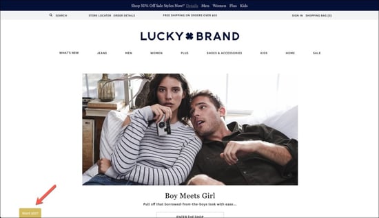 Referral Marketing Tactics of the Best Brands - Lucky Brand