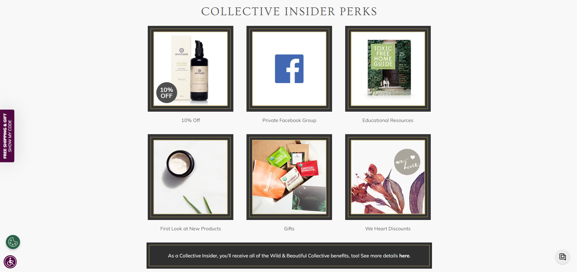 annmarie loyalty program collective insider perks
