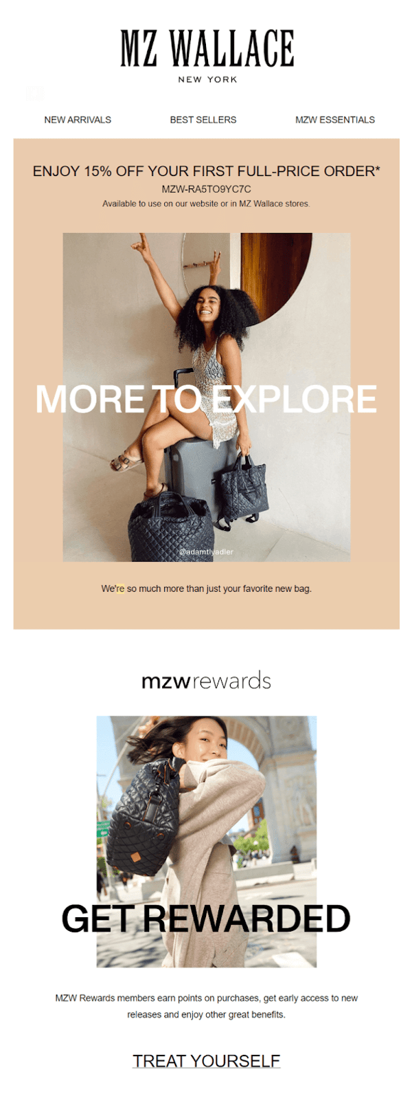 mz wallace welcome emails series loyalty rewards (1)