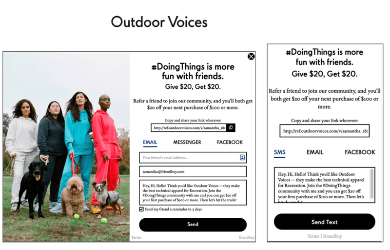 Outdoor Voices - For the month of January, get a free Doing Things